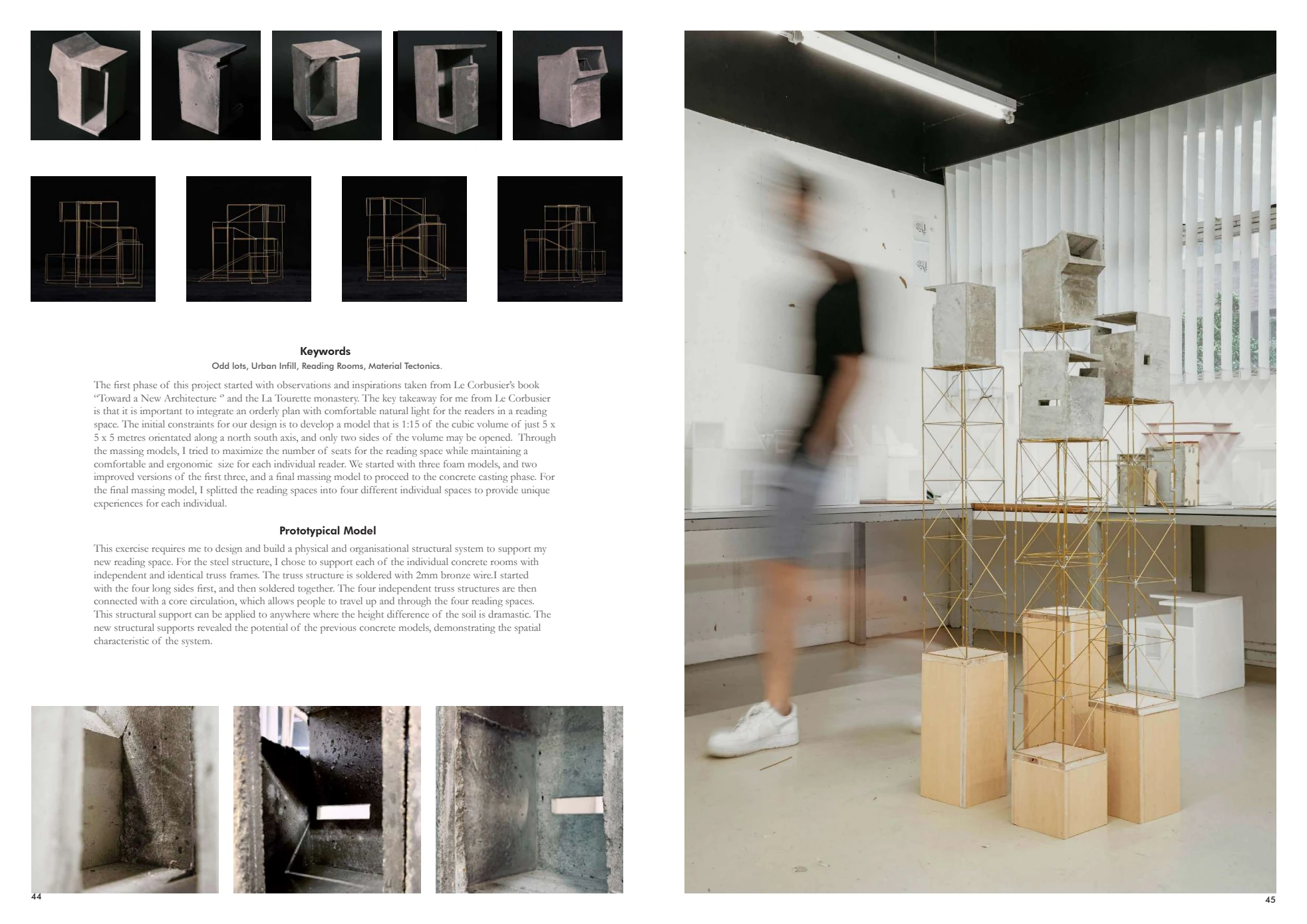 Reading-room prototypes and structural exploration