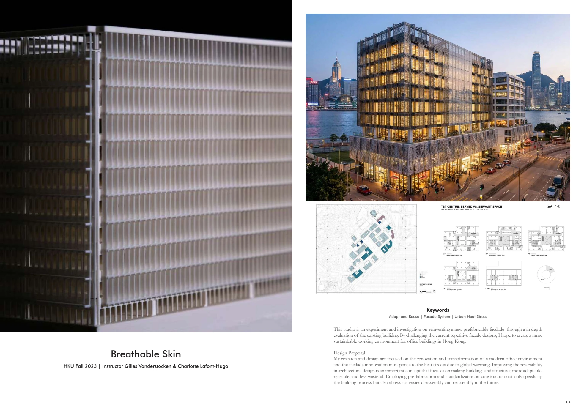 Facade model, context, and design proposal